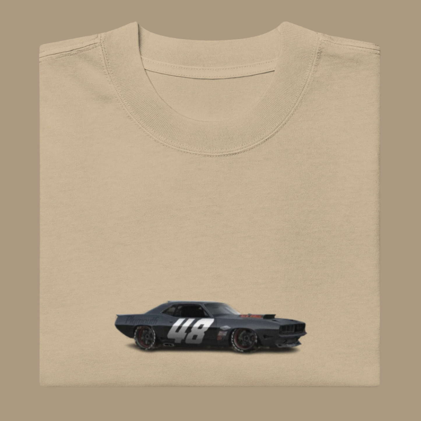 Crown - Oversized Muscle on Wheels T-shirt